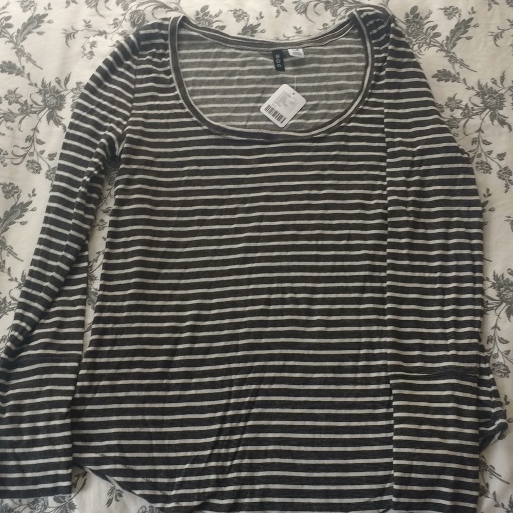 Urban Outfitters long sleeve striped shirt, size L